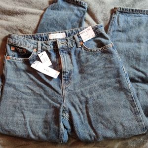 Topshop Medium Blue Mom Jeans